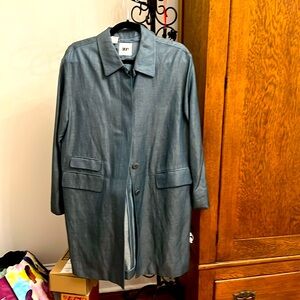 DKNY KNEE LENGTH JACKET